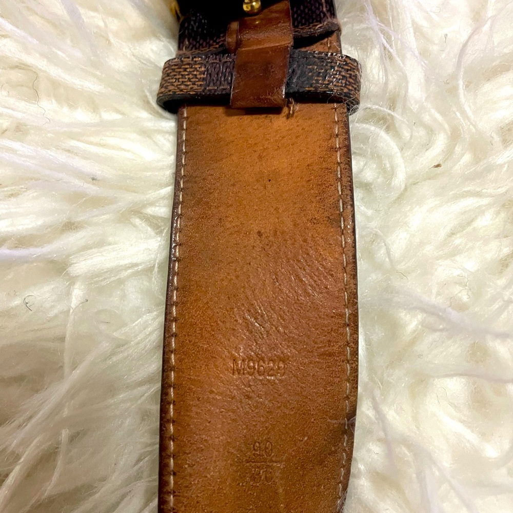 Louis Vuitton Brown Monogram Trunks and Bags Belt